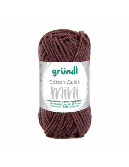 Pelote Cotton Quick Mini 15g marron