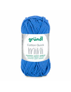 Pelote Cotton Quick Mini 15g bleu