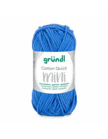 Pelote Cotton Quick Mini 15g bleu