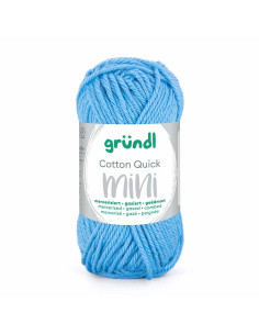 Pelote Cotton Quick Mini 15g bleu ciel