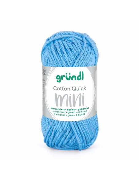 Pelote Cotton Quick Mini 15g bleu ciel