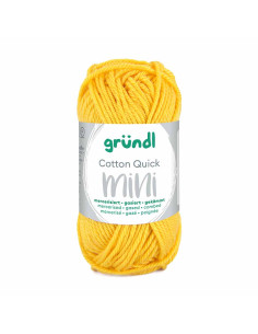 Pelote Cotton Quick Mini 15g jaune paille