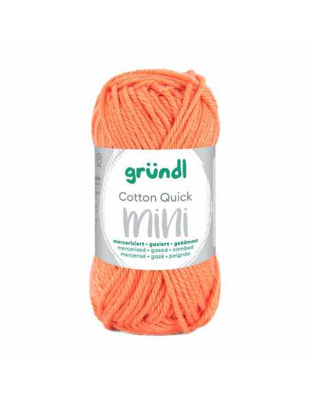 Pelote Cotton Quick Mini 15g orange pastel
