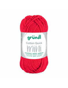 Pelote Cotton Quick Mini 15g rouge