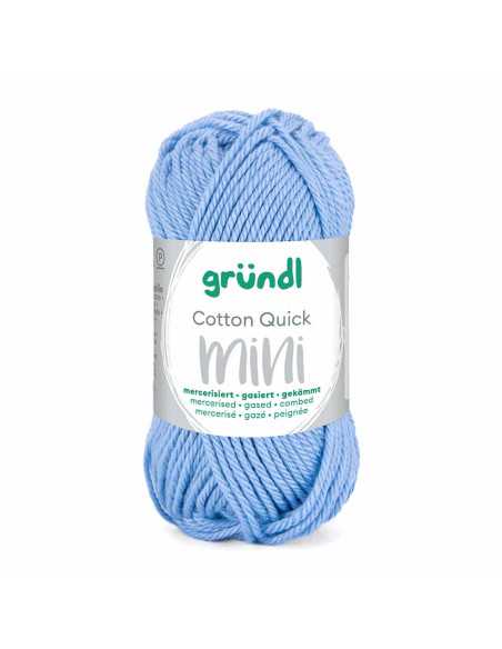 Pelote Cotton Quick Mini 15g bleu clair