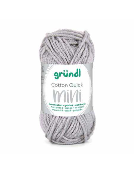 Pelote Cotton Quick Mini 15g gris agate