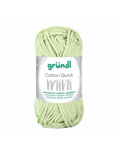 Pelote Cotton Quick Mini 15g vert d'eau