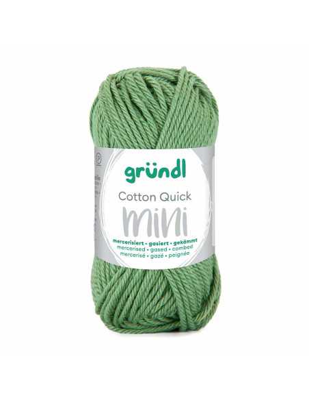 Pelote Cotton Quick Mini 15g vert pomme