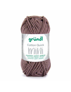 Pelote Cotton Quick Mini 15g brun
