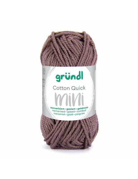 Pelote Cotton Quick Mini 15g brun