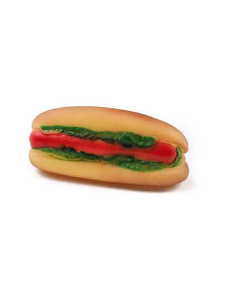 Hot dog caoutchouc, 13x5,5x3 cm