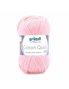 Pelote Cotton Quick Uni 50g rose