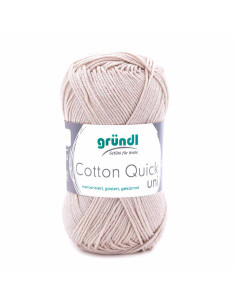 Pelote Cotton Quick Uni 50g beige clair