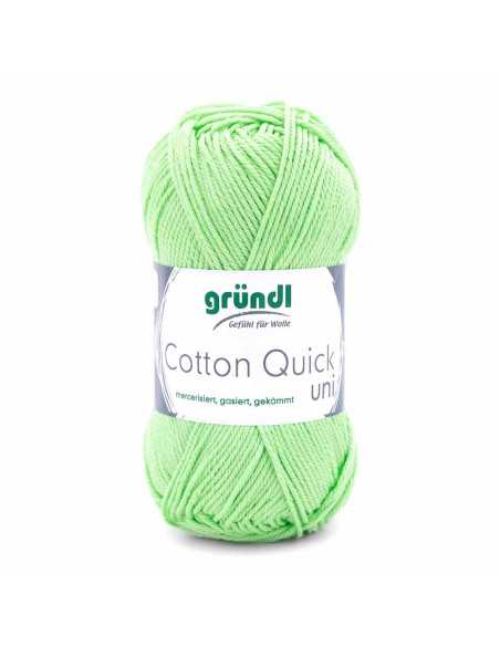 Pelote Cotton Quick Uni 50g vert clair