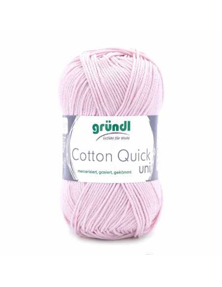 Pelote Cotton Quick Uni 50g rose pale