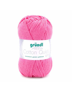Pelote Cotton Quick Uni 50g rose