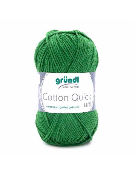 Pelote Cotton Quick Uni 50g vert sapin