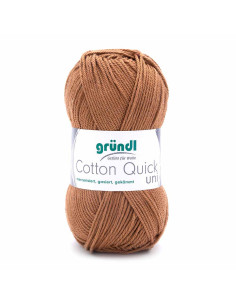 Pelote Cotton Quick Uni 50g café