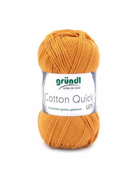 Pelote Cotton Quick Uni 50g ocre