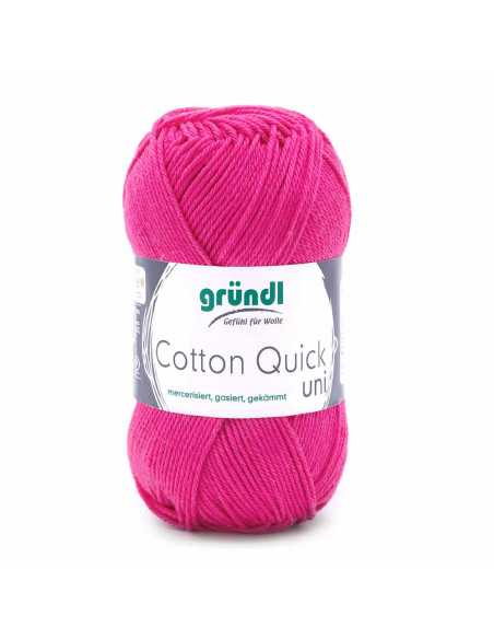 Pelote Cotton Quick Uni 50g fuschia