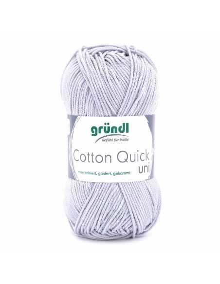 Pelote Cotton Quick Uni 50g gris perle