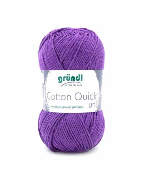 Pelote Cotton Quick Uni 50g aubergine