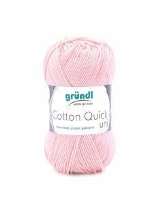 Pelote Cotton Quick Uni 50g rose pale