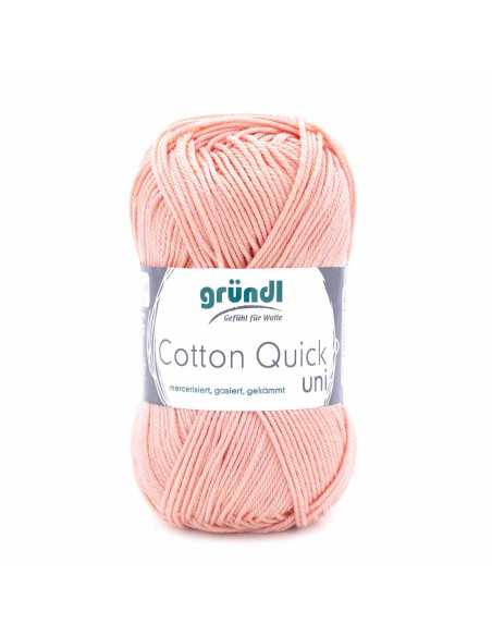 Pelote Cotton Quick Uni 50g orange pale