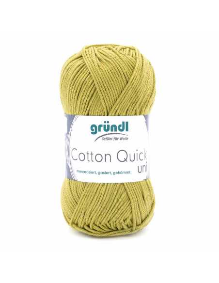 Pelote Cotton Quick Uni 50g vert olive
