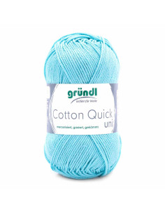 Pelote Cotton Quick Uni 50g turqouise pale