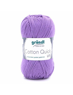 Pelote Cotton Quick Uni 50g amethyste