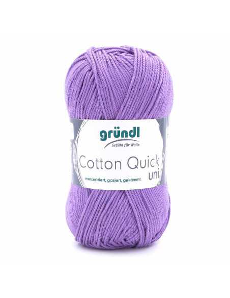 Pelote Cotton Quick Uni 50g amethyste