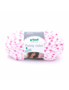 Pelote Funny color 100g  fuchsia-rose color