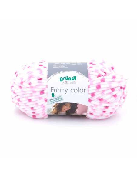 Pelote Funny color 100g fuchsia-rose color