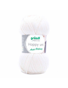 Pelote Happy 100g  blanc