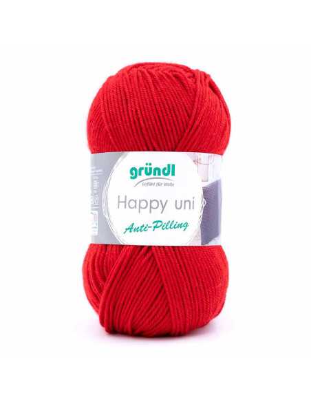 Pelote Happy 100g rouge