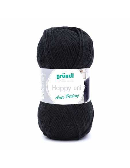 Pelote Happy 100g noir