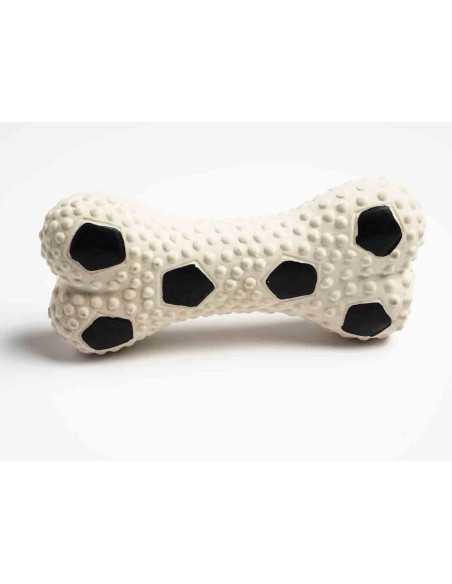 Os foot latex 13 cm, noir blanc