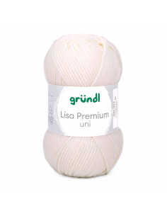 Pelote Lisa Uni 50g ecru