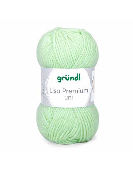 Pelote Lisa Uni 50g vert pale