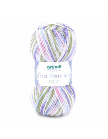 Pelote Lisa Premium Color 50g Vert-Lilas-Rose 09 – Tricot, crochet, créations DIY