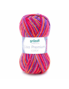Pelote Lisa Premium Color 50g Violet-Rose-Orange 10 – Tricot, crochet, créations DIY