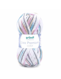 Pelote Lisa Premium Color 50g Gris-Rose-Bleu clair 12 – Tricot, crochet, créations DIY