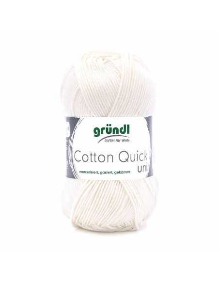 Pelote Cotton Quick Uni 50g écru