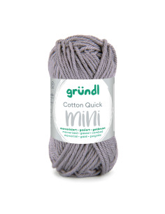 Pelote Cotton Quick Mini 15g gris