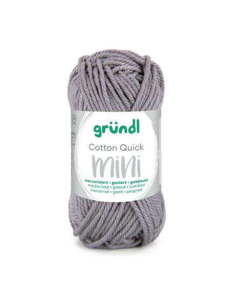 Pelote Cotton Quick Mini 15g gris