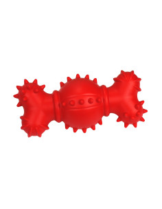 Os flottant, spécial petit chien, 14,4x6,5x6,5 cm, rouge