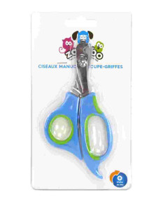 Ciseaux manucure coupe-griffes 14x6.5 cm