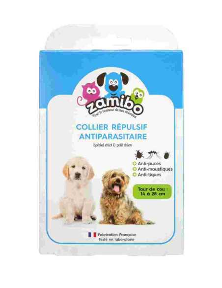 Collier antiparasitaire répulsif chiot-petit chien, 35 cm