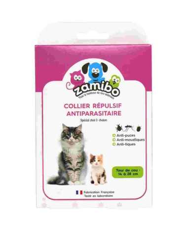 Collier antiparasitaire répulsif chat, 35 cm